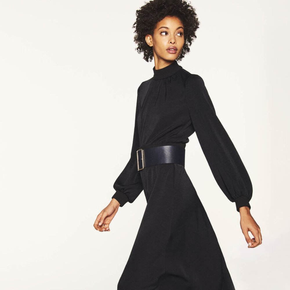 BA&SH PARIS BLACK DRESS NEW WITHOUT TAGS